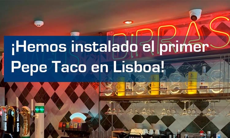 ¡Hemos instalado el primer Pepe Taco en Lisboa!